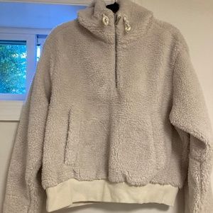 Lululemon Scuba Oversized Half- Zip Fleece Hoodie